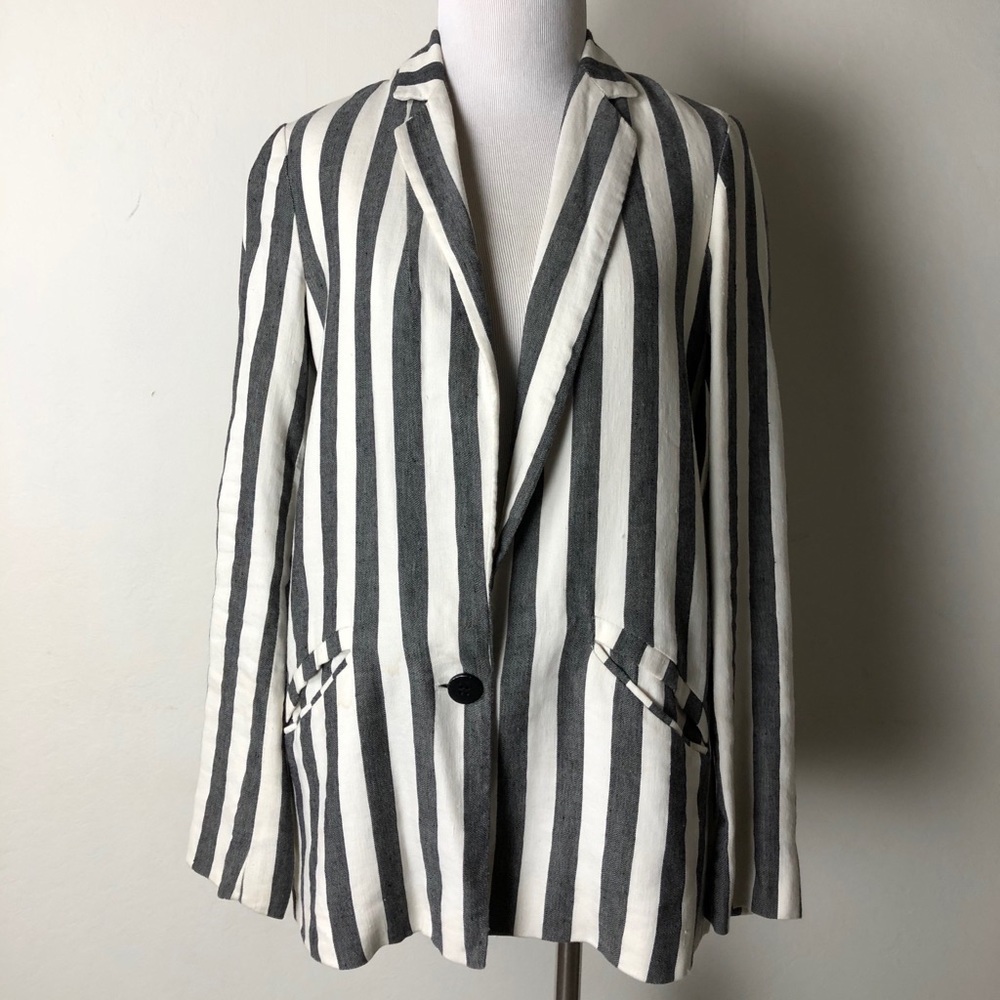 Striped Zara Blazer